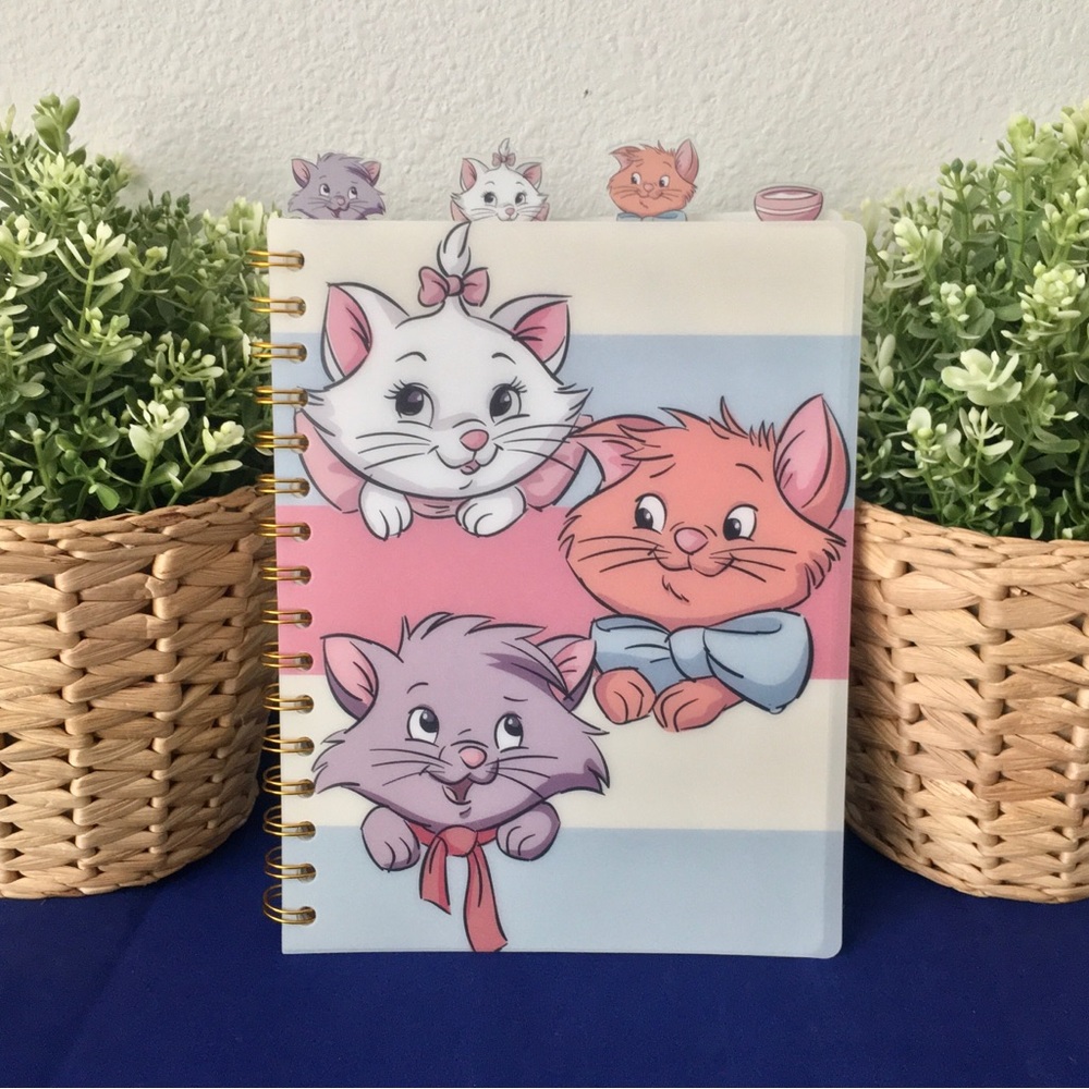 Disney The Aristocats Tabbed Notebook